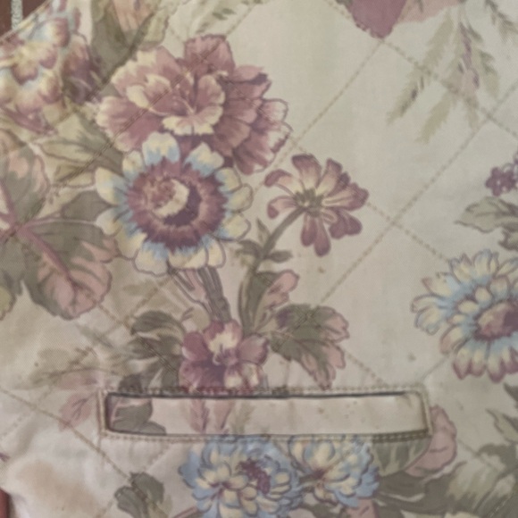 90s floral quilted floral vest - Picture 4 of 10